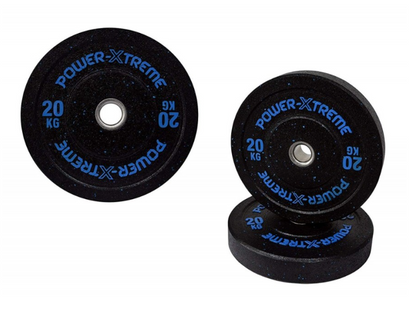 Hantelscheibe - Bumper Plate - Gummigranulat - 50 mm