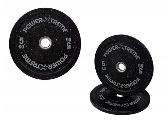 Hantelscheibe - Bumper Plate - Gummigranulat - 50 mm