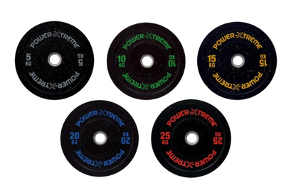 Hantelscheibe - Bumper Plate - Gummigranulat - 50 mm