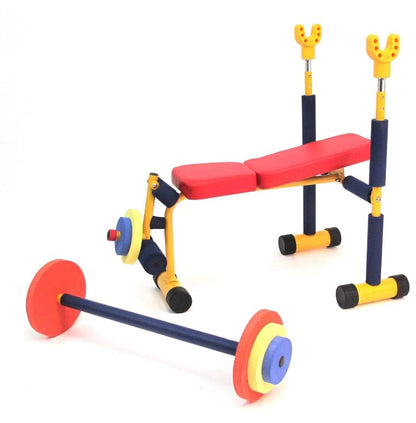 Hartdisc Kids: Verstellbare Heavy Duty Hantelbank für Kinder ab 3 Jahren
