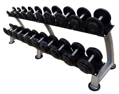 Power-Extreme Kompakthantelpaare - Guss - 2,5 kg-Abstufung