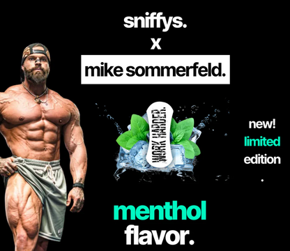 sniffys.® Nasenstreifen - x Mike Sommerfeld - Menthol