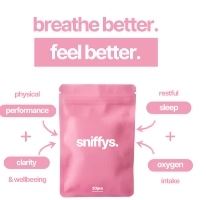 sniffys.® Nasenstreifen - Pink