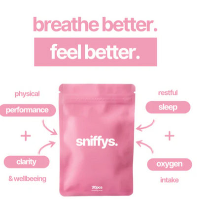 sniffys.® Nasenstreifen - Pink