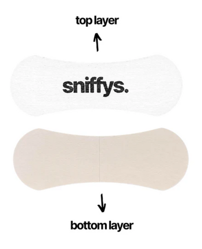 sniffys.® Nasenstreifen - Weiß
