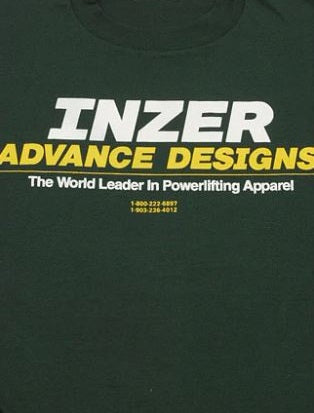 Inzer - Logo-Shirt - Advance Designs Gr. S-XL