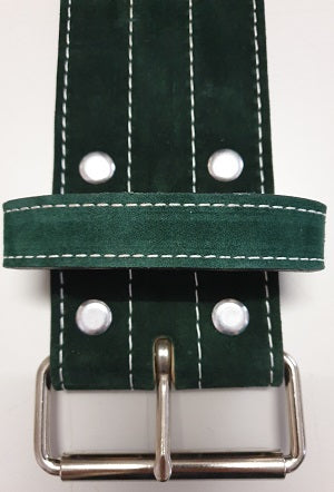 Inzer Forever Buckle Belt - 1 Prong  10 mm forest green